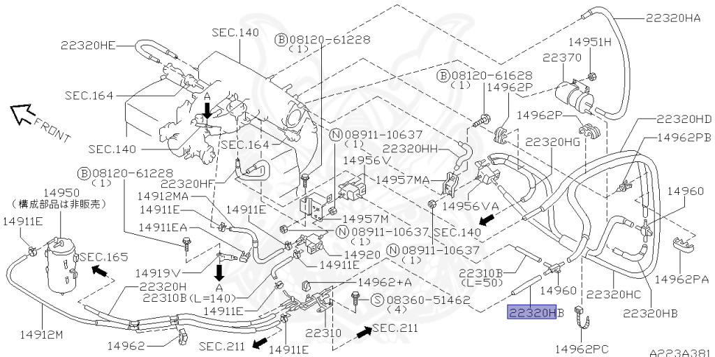 Nissan - Skyline - R34 25GTT - ER34 - 1999 - 25GT TURBO - 4 DOOR SEDAN(4S) - AUTOMATIC-FLOOR SHIFT(AT.F4) - HI-CAS 2-Link Drive (HI.2WD) - RB25DET