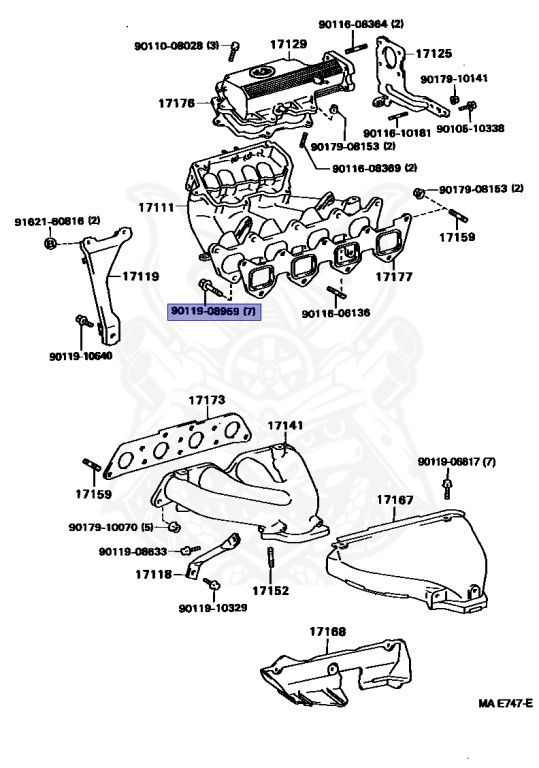 Toyota - Corona - AT190 - 1993 - EXS TYPE - 4 DOOR SEDAN - Automatic - 4AFE