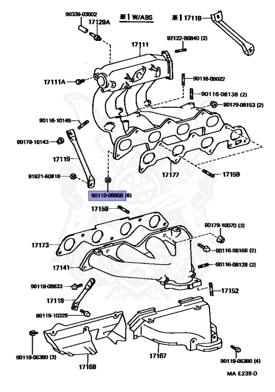 Toyota - Sprinter - AE95G - 1990 - RV SPETIAL TYPE - WAGON - Manual - 4AFHE