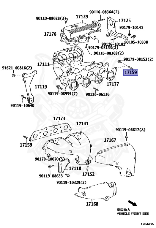 Toyota - Corolla - AE100 - 1991 - DX TYPE - 4-DOOR(SEDAN) - Automatic - 5AFE