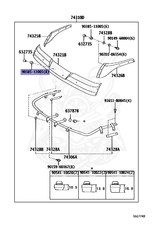 Toyota - Dyna - XZU412 - 1999 - Manual - S05C