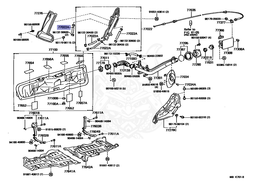 95333-04020 - Toyota - Fuel Hose - Nengun Performance