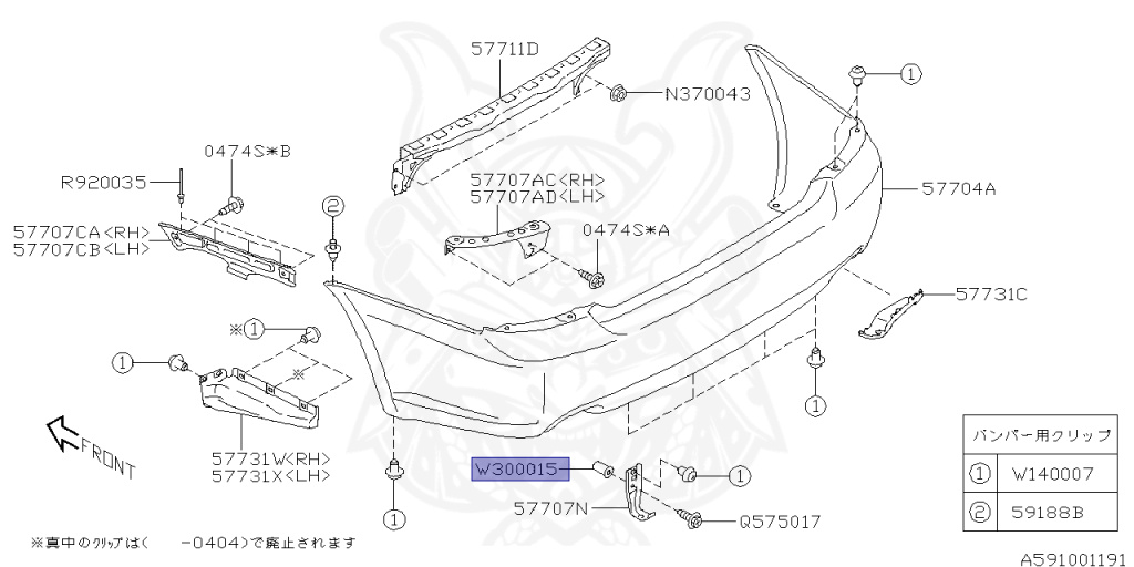 Subaru - Legacy B4 - BL5 - Jan-2004 - Dec-2006 - 20RI - Sedan - 4W - 4-speed automatic transmission - Right hand - EJ20