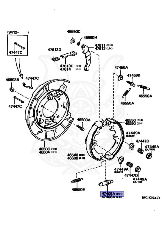 Toyota - Estima - TCR10W - 1996 - V TYPE - WAGON - Automatic - 2TZFZE
