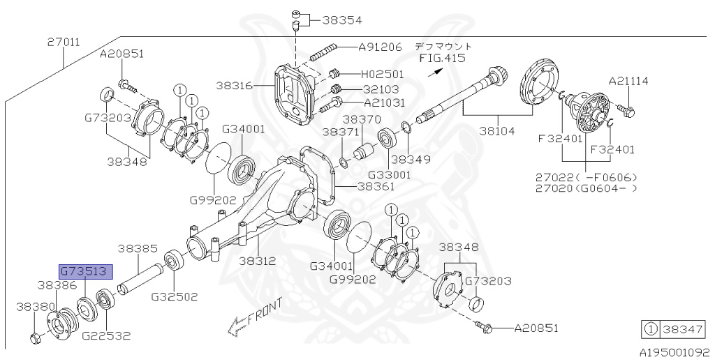 Subaru - Impreza WRX - GDA - Jan-2002 - WRX - Sedan - 4W - Sports Shift - Right hand - EJ205