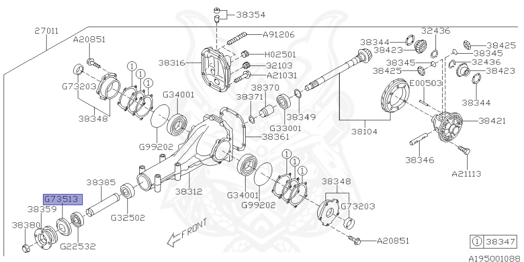 Subaru - Impreza WRX - GDA - Jan-2004 - Dec-2005 - WRXWRL - Sedan - 4W - 5-speed manual transmission - Right hand - EJ205