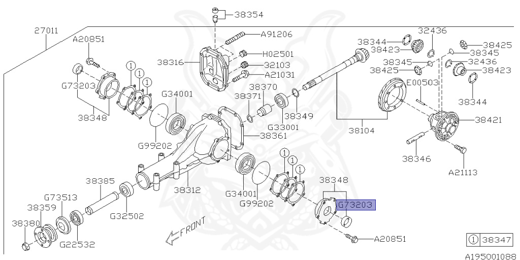 Subaru - Impreza WRX - GDA - Jan-2004 - Dec-2005 - WRXWRL - Sedan - 4W - 5-speed manual transmission - Right hand - EJ205