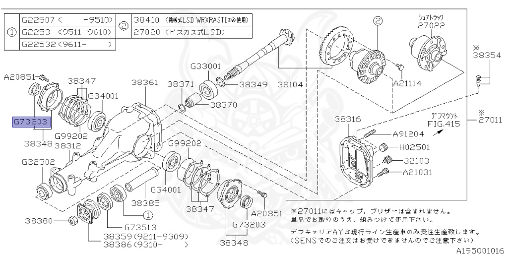 Subaru - Impreza WRX - GC8 - Jan-1998 - WRXRA - Sedan - F4WD - Manual Transmission - Right hand - EJ20G