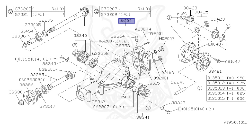 Subaru - Impreza WRX - GC8 - Jan-1992 - Dec-1996 - WRX - Sedan - F4WD - Manual Transmission - Right hand - EJ20G