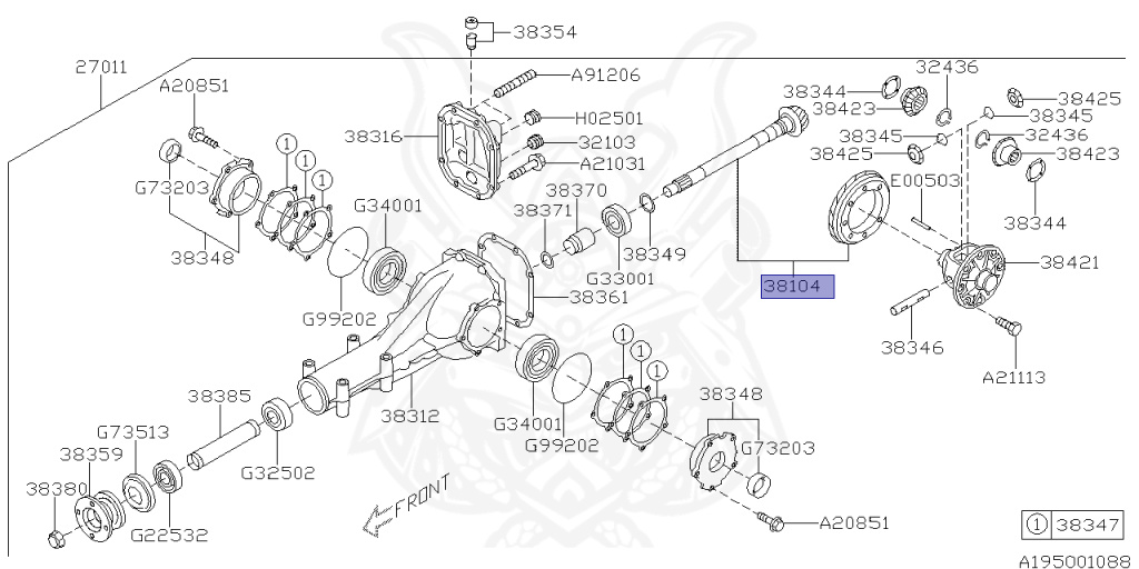 Subaru - Impreza WRX STI - GDB - Jan-2000 - STI - Sedan - 4W - 6-speed manual transmission - Right hand - EJ207