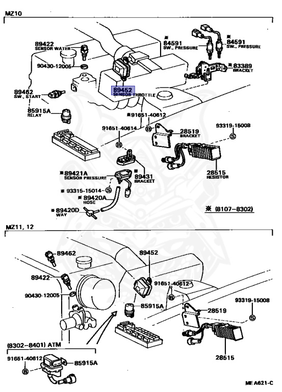 Toyota - Soarer - MZ10 - 1984 - VR TYPE - COUPE - Automatic - MTEU