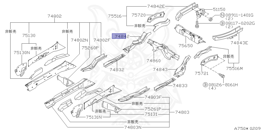 Nissan - Silvia - S15 - 1999 - SPEC R - HARDTOP(K) - MANUAL MISSION 6-SPEED(MT.F6) - FOUR WHEELS STEERING(4WS) - SR20DET