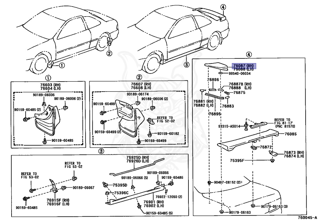 Toyota - Corolla - AE101 - 1991 - SJ TYPE - COUPE - Manual - 4AFE