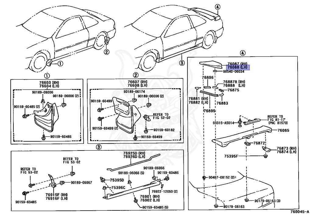 Toyota - Corolla - AE101 - 1991 - SJ TYPE - COUPE - Manual - 4AFE