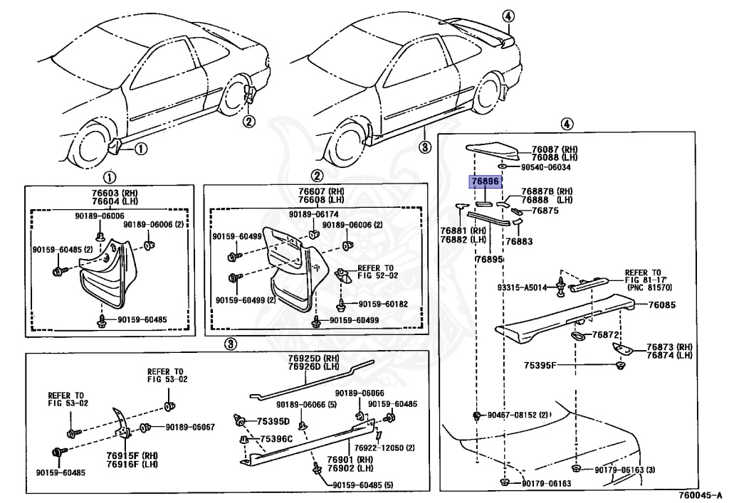 Toyota - Corolla - AE101 - 1991 - SJ TYPE - COUPE - Manual - 4AFE