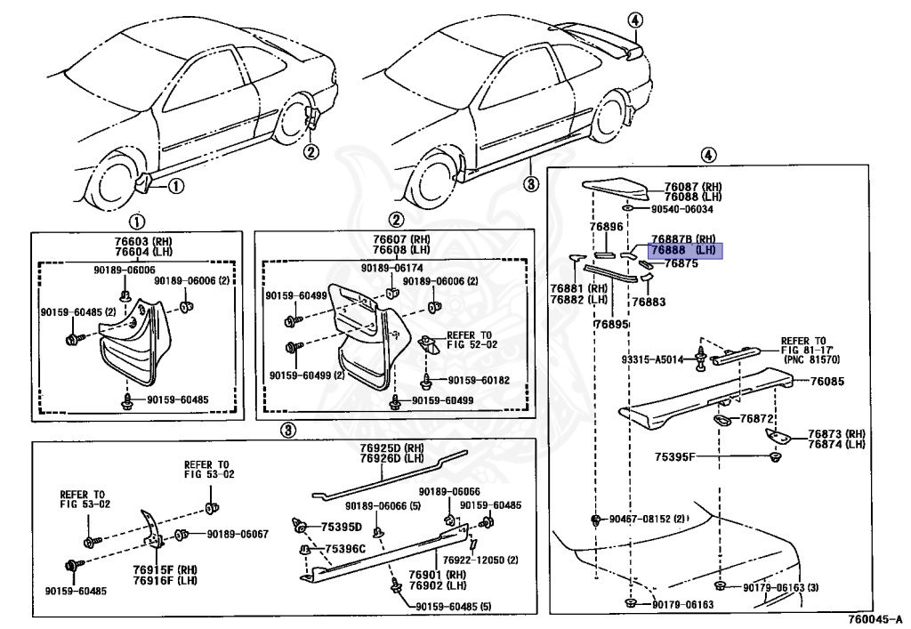 Toyota - Corolla - AE101 - 1991 - SJ TYPE - COUPE - Manual - 4AFE