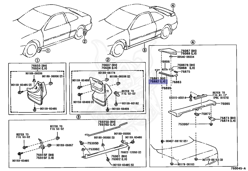 Toyota - Corolla - AE101 - 1991 - SJ TYPE - COUPE - Manual - 4AFE