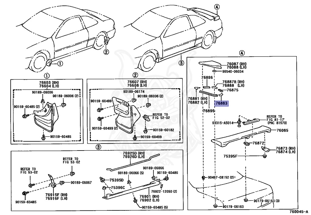 Toyota - Corolla - AE101 - 1991 - SJ TYPE - COUPE - Manual - 4AFE