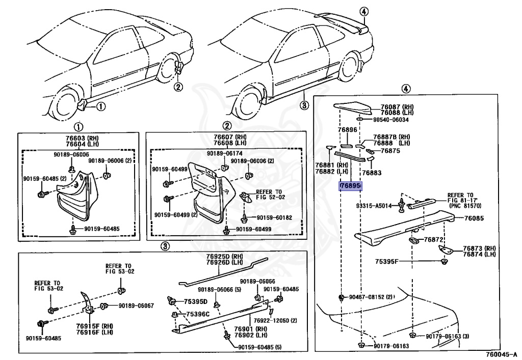 Toyota - Corolla - AE101 - 1991 - SJ TYPE - COUPE - Manual - 4AFE