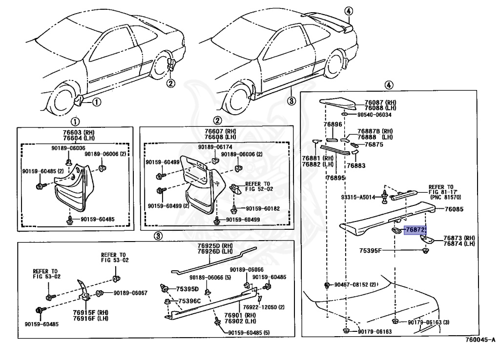 Toyota - Corolla - AE101 - 1991 - SJ TYPE - COUPE - Manual - 4AFE