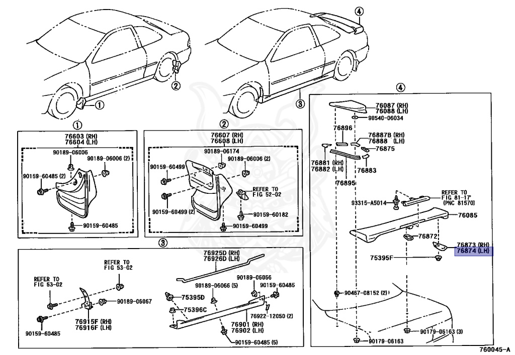 Toyota - Corolla - AE101 - 1991 - SJ TYPE - COUPE - Manual - 4AFE
