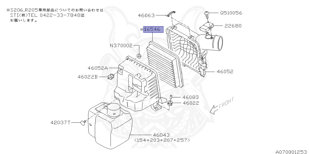 Subaru - Impreza - GH6 - Jan-2008 - Dec-2011 - 20I - Wagon - 2W - Automatic transmission - Right hand - 203