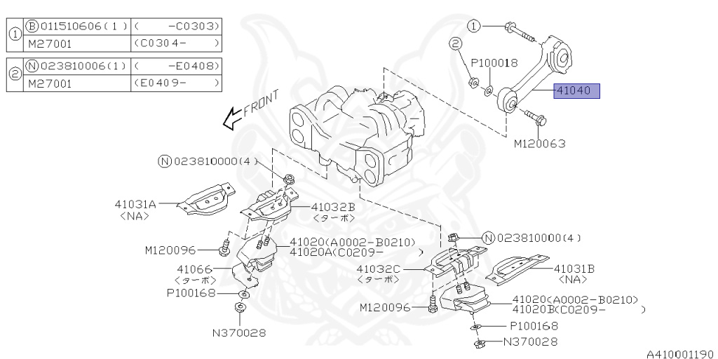 Subaru - Impreza WRX - GDA - Jan-2002 - WRX - Sedan - 4W - Sports Shift - Right hand - EJ205