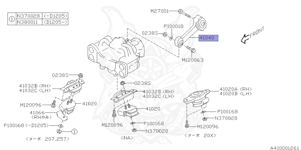 Subaru - Impreza WRX STI - GRB - Jan-2007 - STI - Wagon - 4W - 6-speed manual transmission - Right hand - EJ20T