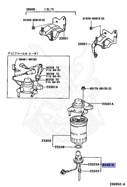 84461-35060 - Toyota - SWITCH, LEVEL WARNING - Nengun Performance