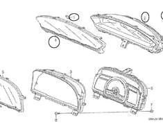Honda - Gauge Cluster - No. 6