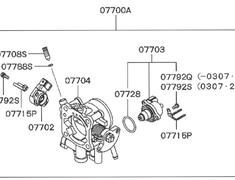 Throttle Body - Category: Engine - MN143501