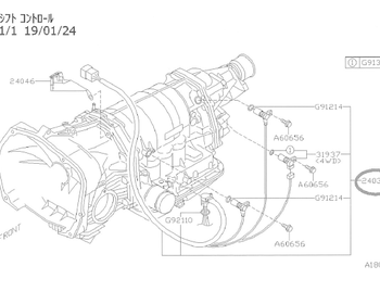 Subaru - Transmission Sensor and Wring ASSY