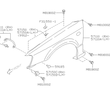 Subaru - Front Fender LH