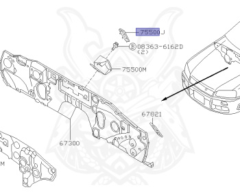 Nissan - Skyline - R34 GT - HR34 - 2000 - 20GT - 4 DOOR SEDAN(4S) - AUTOMATIC-FLOOR SHIFT(AT.F4) - High cast, 2-link (IRS.2WD) - RB20DE