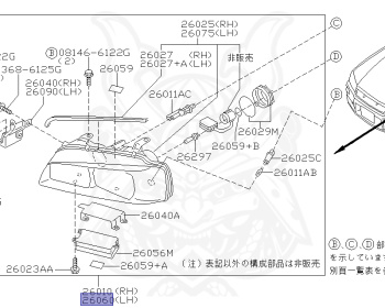 Nissan - Skyline GT-R - BNR34 - 2000 - GTR TYPE - 2 door hard top (2K) - MANUAL MISSION 6-SPEED(MT.F6) - Hi-Cas 4-Link (HI.4WD) - RB26DETT