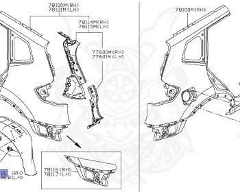 Nissan - X-Trail - T32 - 2015 - 20S GRADE - 2 ROW SEATS(2ROW) - 2 WHEEL DRIVE(2WD) - CVT(CVT) - MR20DD