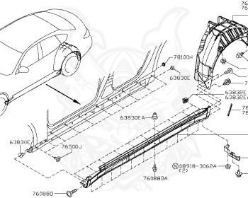 Nissan - Fuga Hybrid - HY51 - 2015 - HYBRID - SEDAN(SED) - 7 SPEED AUTOMATIC TRANS(7AT) - VQ35HR