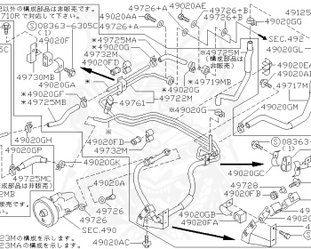 Nissan - Skyline - R33 GTS-t - ECR33 - 1996 - GTS25TML - 2 door hard top (2K) - 2 WHEEL DRIVE(2WD) - MANUAL TRANS 5-SPEED(MT.F5) - HICAS - RB25DET