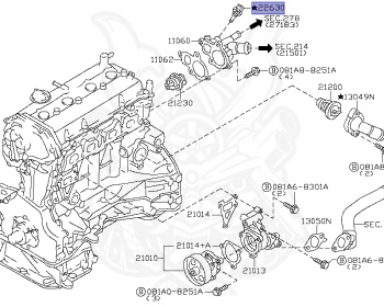 Nissan - Serena - C24 - 2001 - VAN - WAGON(W) - 2 WHEEL DRIVE(2WD) - CVT(CVT) - HIGH ROOF(H/R) - QR20DE