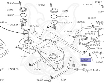 Nissan - Skyline - V36 - 2006 - 250GT TYPEP/250GTF TYPEP - SEDAN(S) - 4 WHEEL DRIVE(4WD) - 5 SPEED AUTOMATIC TRANS(5AT) - VQ25HR