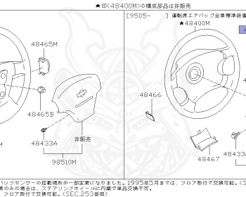 Nissan - Silvia - S14 - 1996 - KS - HARDTOP(K) - MANUAL TRANSMISSION(MT) - TWO WHEELS STEERING(2WS) - SR20DET