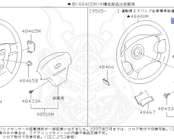 Nissan - Silvia - S14 - 1995 - JS - HARDTOP(K) - MANUAL TRANSMISSION(MT) - TWO WHEELS STEERING(2WS) - SR20DE