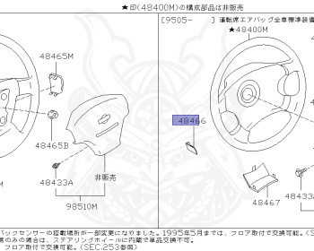 Nissan - Silvia - S14 - 1995 - KS - HARDTOP(K) - MANUAL TRANSMISSION(MT) - TWO WHEELS STEERING(2WS) - SR20DET