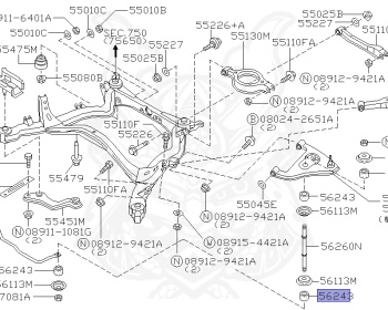 Nissan - 180SX - RS13 - 1998 - Type R/X - HATCH BACK(HB) - MANUAL TRANSMISSION(MT) - FOUR WHEELS STEERING(4WS) - SR20DET