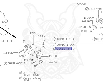 Nissan - Bluebird - U11 - 1986 - SSSS - HARDTOP(K) - AUTOMATIC TRANSMISSION(AT) - CA18DT