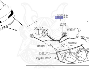 Nissan - Skyline - V35 - 2003 - 350GT - COUPE(C) - 2 WHEEL DRIVE(2WD) - 5 SPEED A/T(AT.F5) - VQ35DE