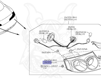 Nissan - Skyline - V35 - 2003 - 350GT - COUPE(C) - 2 WHEEL DRIVE(2WD) - 5 SPEED A/T(AT.F5) - VQ35DE