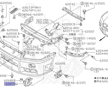 Nissan - Skyline - R34 25GTT - ER34 - 1998 - 25GT TURBO - 2 door hard top (2K) - MANUAL TRANS 5-SPEED(MT.F5) - Hi-Cas 2-Link (HI.2WD) - RB25DET