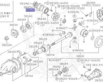 Nissan - 180SX - RS13 - 1991 - Type 2/3 - HATCH BACK(HB) - MANUAL TRANSMISSION(MT) - TWO WHEELS STEERING(2WS) - SR20DET