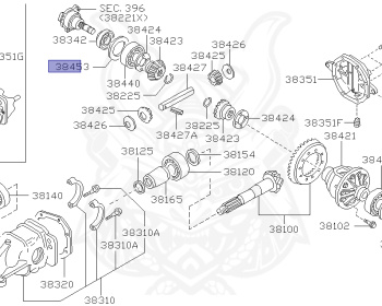 Nissan - Skyline - R34 25GT - ENR34 - 1998 - 25GT - 4 DOOR SEDAN(4S) - AUTOMATIC-FLOOR SHIFT(AT.F4) - High cast, 2-link (IRS.2WD) - RB25DE